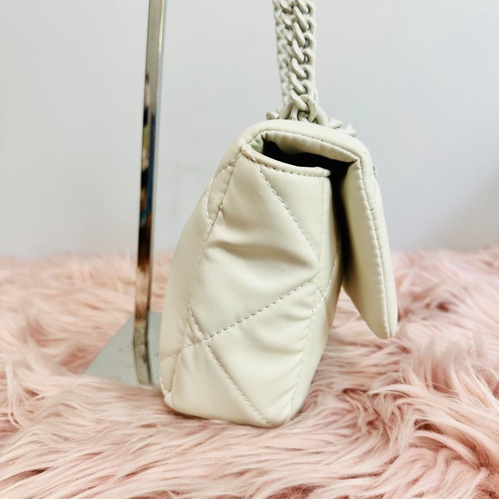 BADGLEY MISCHKA FAUX LEATHER QUILTED STUDDED CROSSBODY SHOULDER BAG - Picture 6 of 12
